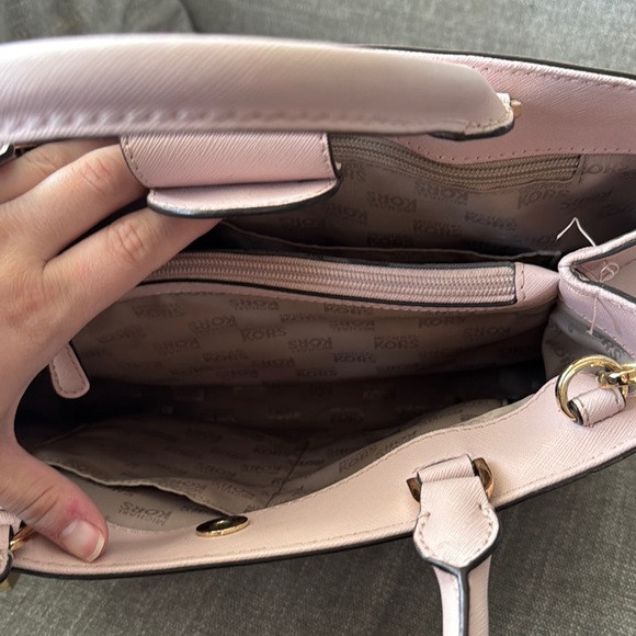 Michael Kors Pink Satchel with Structured Design - Picture 7 of 13